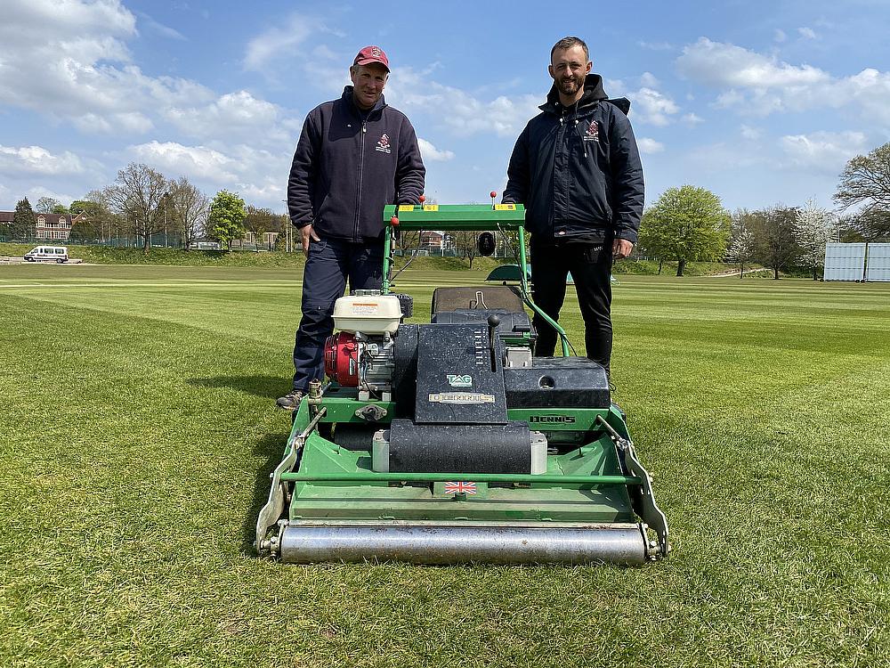 Article - Richard-Hare-with-his-Dennis-Pro-34R-mower