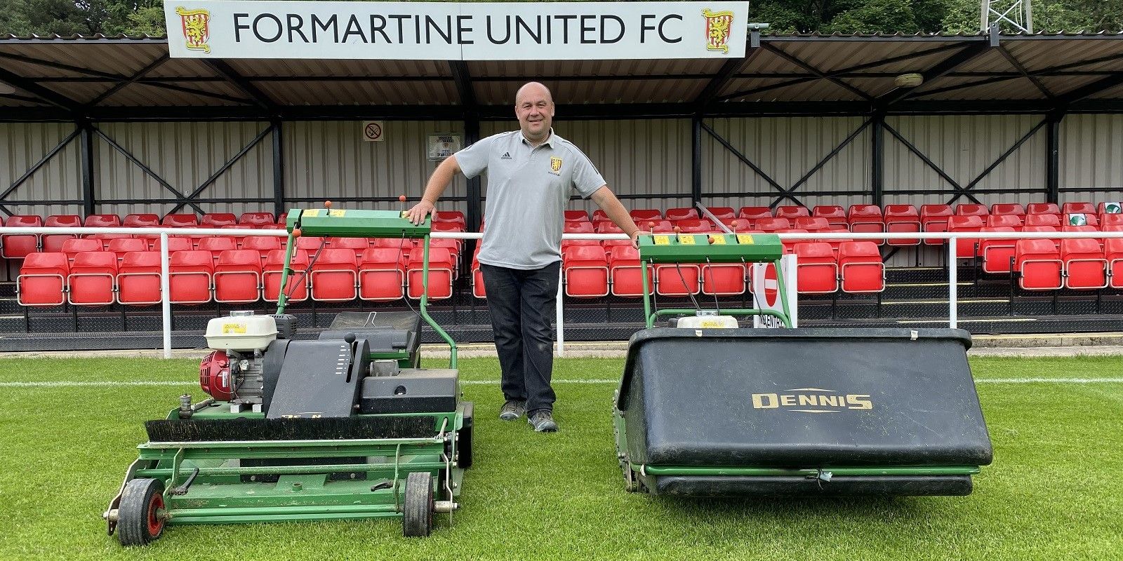 Video - Formartine-United-FC-Groundsman-Chooses-Dennis-G860-and-PRO-34R-mowers